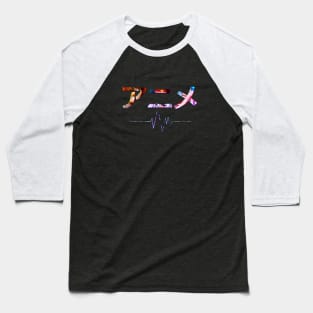 "Anime" in Japanese Baseball T-Shirt